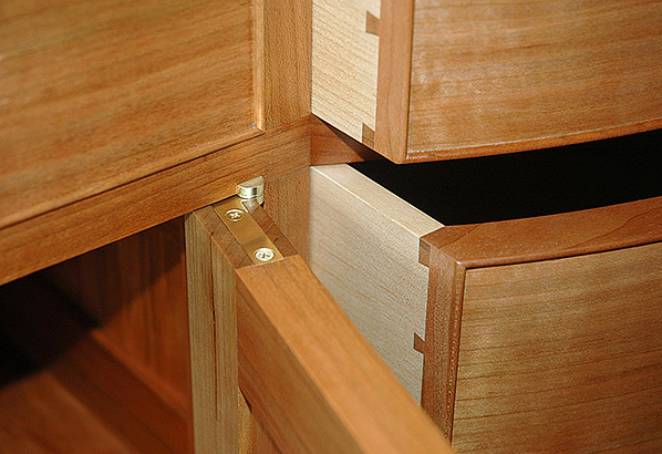 Sideboard w/Marble Trivets 3